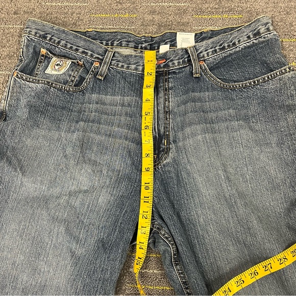 Cinch White Label Men's Relaxed Fit Straight Leg Denim Jeans MB92834003 38x34 - Picture 12 of 15